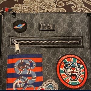 Gucci Night Courrier GG Supreme Messenger Bag